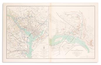 (CIVIL WAR.) Cowles, Captain Calvin D., compiler. Atlas to Accompany the Official Records of the Union and Confederate Armies.